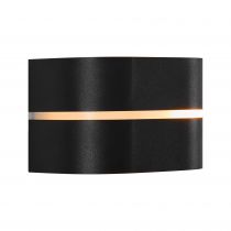 nordlux-applique murale - sibelis -  plastique - noir -  e27 (2418311003)