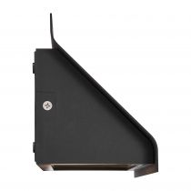 nordlux-applique murale - tadas - aluminium - noir -  e14 (2418171003)
