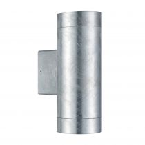 nordlux-applique murale - tin maxi double - acier galvanisé - acier galvanisé -  gu10 (21519931)