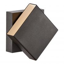 nordlux-applique murale - turn - aluminium - noir - led module incl. (2019061003)