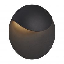 nordlux-applique murale - valopin - aluminium - seaside noir - led module incl. (2418251003)