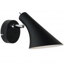 nordlux-applique murale - vanila - métal - noir -  e14 (72711003)