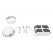 nordlux-éclairage sous meuble - kitchenio 3-kit -  plastique - blanc - led module incl. (2015460101)