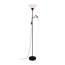 nordlux-lampadaire - lauria - métal - noir - e27 (2512554003)