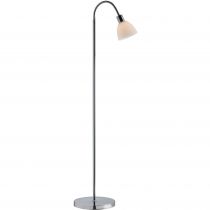 nordlux-lampadaire - ray - métal - chromé -  e14 (63214033)
