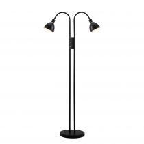 nordlux-lampadaire - ray - métal - noir -  e14 (72224003)