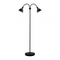nordlux-lampadaire - ray double - métal - noir -  e14 (63224003)