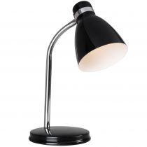 nordlux-lampe à poser - cyclone - métal - noir -  e14 (73065003)