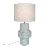 nordlux-lampe à poser - dugan - céramique - beige - e14 (2512655009)