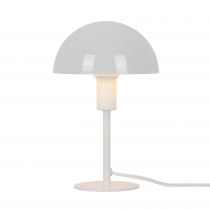 nordlux-lampe à poser - ellen mini - métal - blanc -  e14 (2213745001)