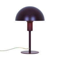 nordlux-lampe à poser - ellen mini - métal - bordeaux - e14 (2213745002)