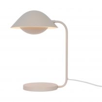 nordlux-lampe à poser - freya - métal - beige -  e14 (2213115009)
