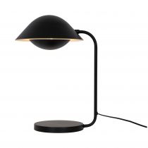 nordlux-lampe à poser - freya - métal - noir -  e14 (2213115003)
