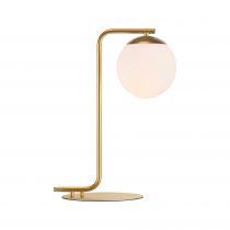 nordlux-lampe à poser - grant - verre - laiton -  e14 (46635025)