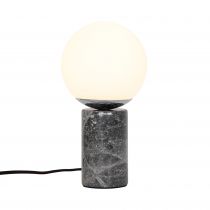 nordlux-lampe à poser - lilly - verre - gris -  e14 (2213575010)