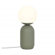 nordlux-lampe à poser - notti - métal - vert -  e14 (2011035023)