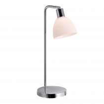 nordlux-lampe à poser - ray - métal - chromé -  e14 (63201033)