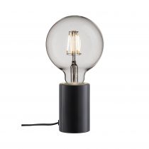 nordlux-lampe à poser - siv - marbre - noir -  e27 (45875003)