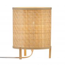 nordlux-lampe à poser - trini - bambou - nature (marron) -  e27 (2011135015)