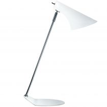 nordlux-lampe à poser - vanila - métal - blanc -  e14 (72695001)