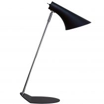 nordlux-lampe à poser - vanila - métal - noir -  e14 (72695003)