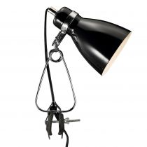 nordlux-luminaire à pince - cyclone - métal - noir -  e14 (73072003)