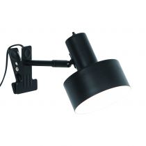 nordlux-luminaire à pince - matis - métal - noir - e27 (2512222003)