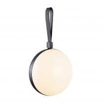 nordlux-luminaire nomade - bring 16 -  plastique - blanc/noir - led module incl. (2218023001)
