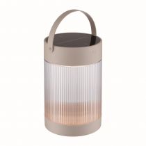 nordlux-luminaire nomade - coupar solar - matière plastique - sablé - led module incl. (2518215009)