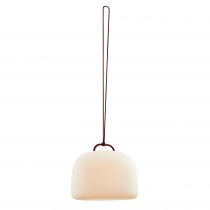 nordlux-luminaire nomade - kettle 36 -  plastique - rouge - led module incl. (2018013002)