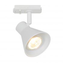 nordlux-luminaire sur rail - eik 3-kit + 1m rail - aluminium - blanc - gu10 (2510399901)