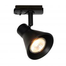 nordlux-luminaire sur rail - eik 3-kit + 1m rail - aluminium - noir - gu10 (2510399903)
