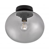 nordlux-plafonnier - alton - verre - noir -  e27 (2010506047)