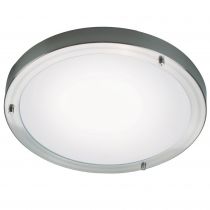 nordlux-plafonnier - ancona maxi - verre - acier brossé -  e27 (25316132)
