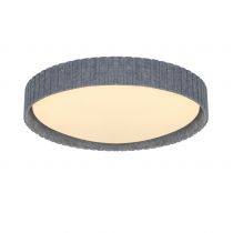 nordlux-plafonnier - corato 50 -  matière plastique - gris - e14 (2512466010)