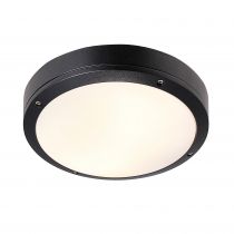 nordlux-plafonnier - desi 28 - aluminium - noir -  e27 (77646003)
