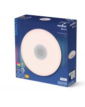 nordlux-plafonnier - djaysmart -  plastique - blanc - led module incl. (2110886101)
