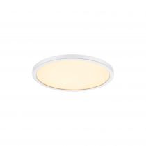 nordlux-plafonnier - oja 24 -  plastique - blanc - led module incl. (47246001)