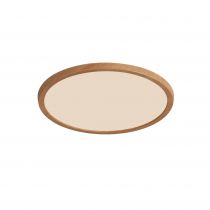 nordlux-plafonnier - oja 29 -  plastique - feuille de bois - led module incl. (47276004)