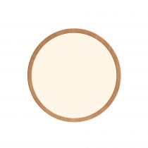 nordlux-plafonnier - oja 29 ip54 -  plastique - feuille de bois - led module incl. (50046104)
