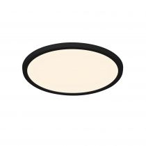 nordlux-plafonnier - oja 29 switch -  plastique - noir - led module incl. (2210606103)