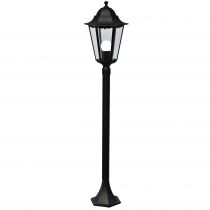 nordlux-potelet - cardiff - aluminium - noir -  e27 (74398003)
