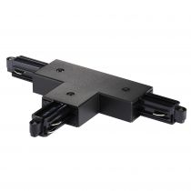 nordlux-rail - link connecteur t gauche -  plastique - noir (86069903)