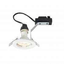 nordlux-spot encastré - canis - métal - blanc -  gu10 (49750101)
