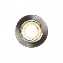 nordlux-spot encastré - canis - métal - brossé nickel -  gu10 (49300155)
