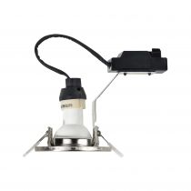 nordlux-spot encastré - canis - métal - brossé nickel -  gu10 (49360155)
