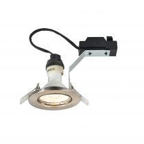 nordlux-spot encastré - canis - métal - brossé nickel -  gu10 (49750155)