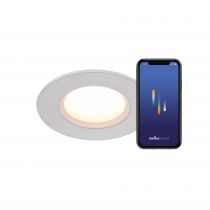 nordlux-spot encastré - doradosmart - plastique - blanc - led module incl. (2015650101)