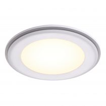 nordlux-spot encastré - elkton 14 -  plastique - blanc - led module incl. (47530101)