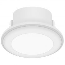 nordlux-spot encastré - elkton 8 -  plastique - blanc - led module incl. (47520101)